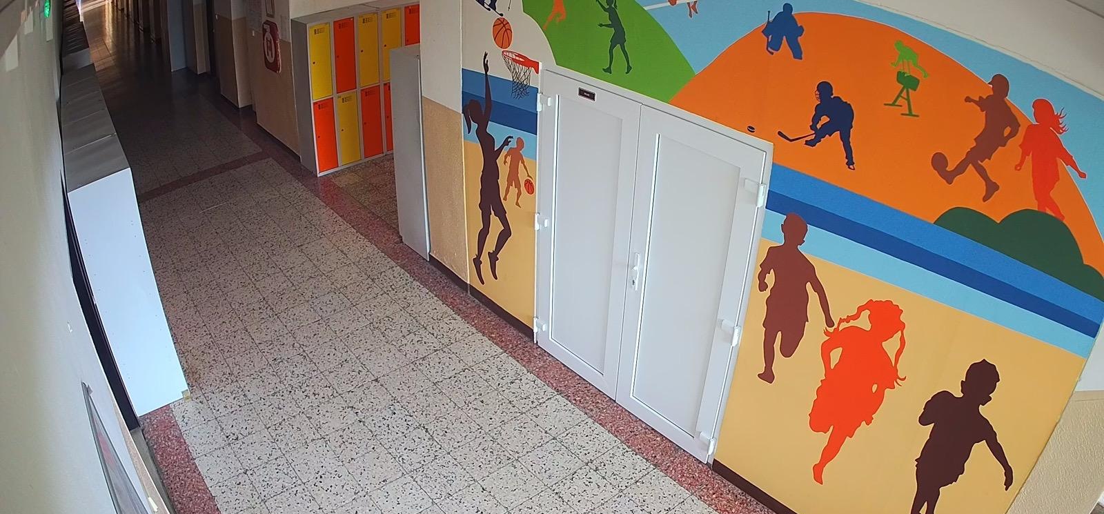 Základná škola v Nitre – poschodie a triedy